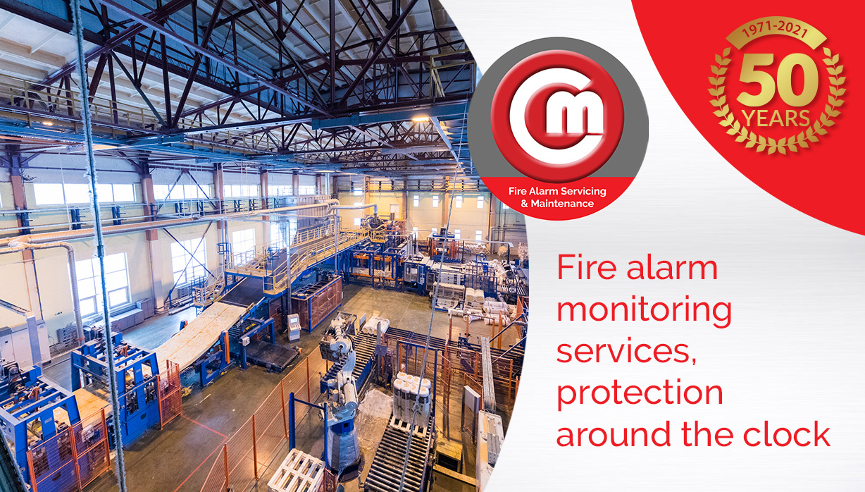 Fire alarm monitoring
