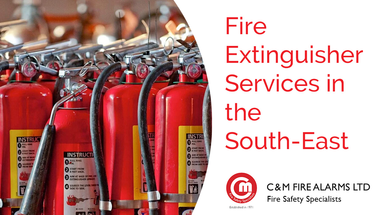 Fire Extinguisher Services from C&M Fire Alarms